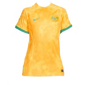 Damen Fußballbekleidung Australien Heimtrikot WM 2022 Kurzarm